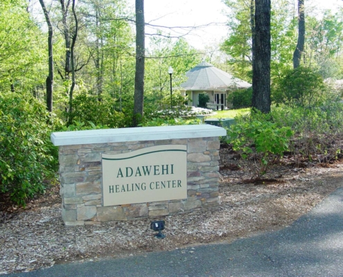 Adawehi Healing Center Sign