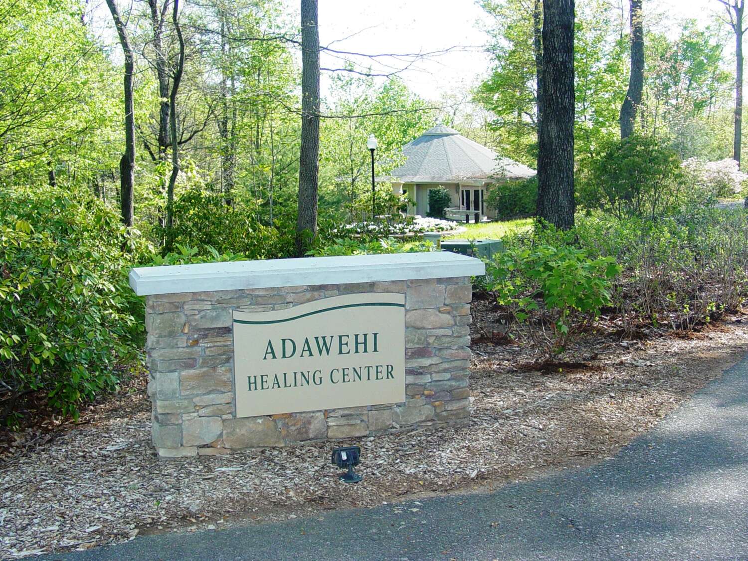Adawehi Healing Center Sign