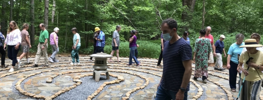 Labyrinth Dedication Ceremony
