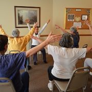 Chair Yoga at Adawehi